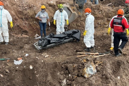Chimborazo. El deslizamiento de tierra se registró el 26 de marzo.