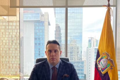 El abogado Enrique Gómez Guerra presentó este martes un escrito en el que se defendió de las acusaciones, es asesor del embajador de Ecuador en Panamá.
