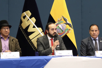 La AME realizó una rueda de prensa este 13 de junio de 2023 para comunicar sobre el ajuste de las transferencias.