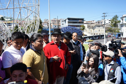 Las organizaciones se concentraron en el parque El Arbolito