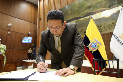 Expresidente de la Asamblea Nacional, Virgilio Saquicela