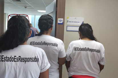 Por ausencia de las partes no se instaló al audiencia de acción de protección a favor de las familias víctimas de las masacres carcelarias.