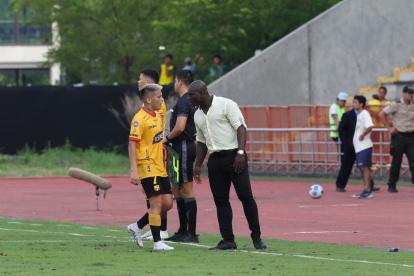 Segundo Castillo tuvo su primer triunfo con Barcelona, en el duelo que disputó el 11 de junio ante Guayaquil City.