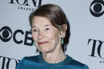 Glenda Jackson durante una aparición en los premios Tony del año 2018.
