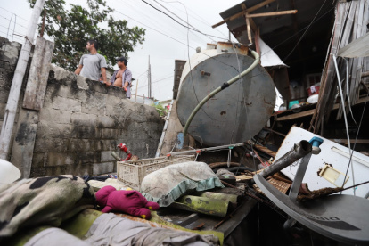 Familias afectadas vivieron momentos de terror