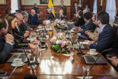 El gabinete de Lasso se reúne para crear plan de acción contra el fenómeno de El Niño