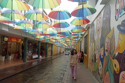 Centro. ‘Ciudad Libro’ se denominó el proyecto que convirtió a la ciudad de las ‘Siete Colinas’ en un mural de cultura y tradiciones.
