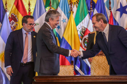 El presidente Lasso lideró el 16 de junio la suscripción del acuerdo con el que el Ecuador asumió la presidencia pro tempore de la Cumbre Iberoamericana hasta 2024.