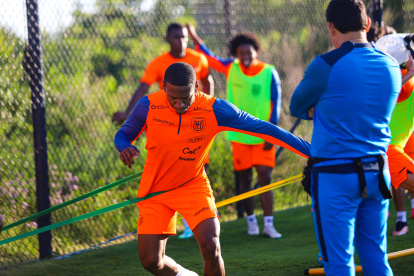 El equipo lleva entrenando en EE.UU desde hace varios días.