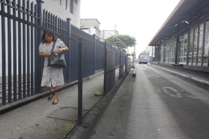 Daño. Los muros de protección han sido robados o están ya deteriorados.