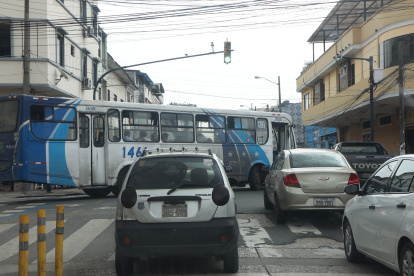 Durante el recorrido de EXPRESO, esta imagen fue una de las comunes en las calles del centro.