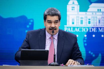 Nicolás Maduro, presidente de Venezuela.