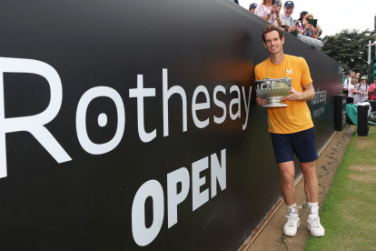Andy Murray conquistó el Challenger de Nottingham este domingo 18 de junio