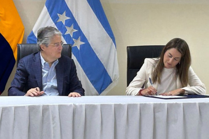 La abogada y politóloga Wendy Reyes fue posesionada como secretaria de Comunicación el 5 de abril de 2023.