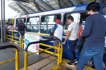 Hecho. Un paradero de la avenida Agustín Freire, en el norte, revela dónde circulaba la ruta alimentadora Alborada.
