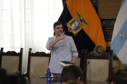 Aquiles Álvarez, alcalde de Guayaquil.