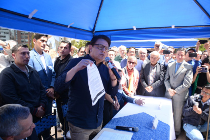 Situación. Fernando Villavicencio aseguró que completó la información de inmediato, durante el fin de semana.