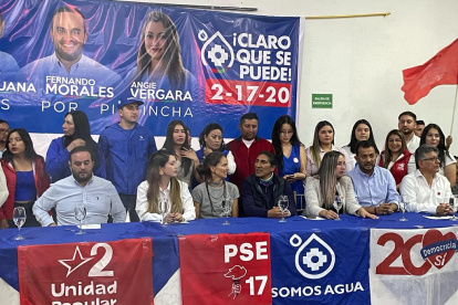 Candidatos por la alianza de las listas 2-17-20.