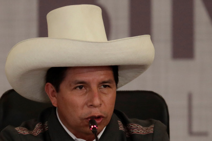 El presidente de Perú, Pedro Castillo, en una fotografía de archivo.