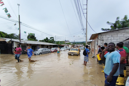 El 5 de junio de 2023, Esmeraldas soportó una tormenta por 12 horas continuas.