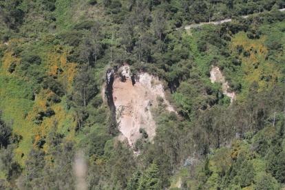 Nuevo. Como este deslizamiento ya hay otra formación similar de la que todavía se desconocen las causas.