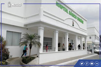 El Hospital Básico de Durán del Instituto Ecuatoriano de Seguridad Social (IESS).