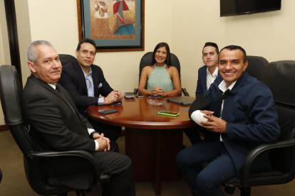 Cita. Gómez se reunió a inicios de mes con autoridades pañamenas.