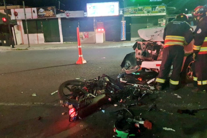 Siniestro. Conocoto fue el sitio donde se reportó el primer siniestro del día