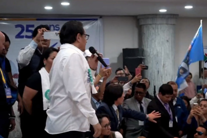 La observación a la candidatura de Villavicencio estuvo en su plan de gobierno y la falta de una firma de su vicepresidenciable, Andrea González