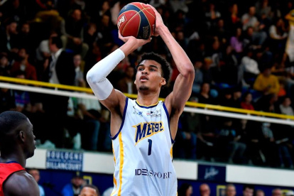 Hay grandes expectativas en la NBA por el pívot francés Victor Wembanyama.