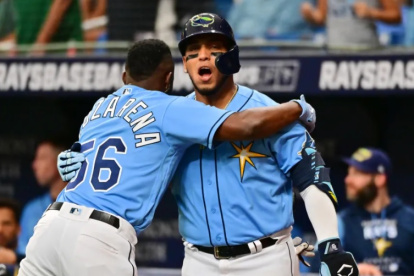 Randy Arozarena e Isaac Paredes fueron el poder en Rays.