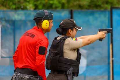 Demostración. En el acto no se explicó el tiempo de preparación que recibirán los uniformados en el país.