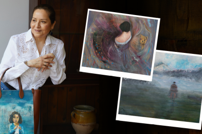 La migración es un tema recurrente en su obra.