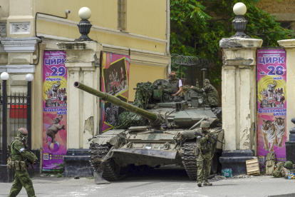 Grupo armado Wagner.