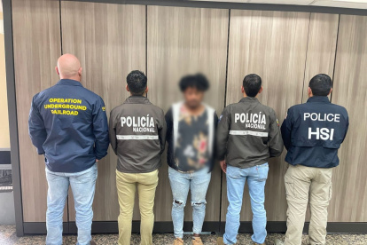 Sospechoso. El detenido de 36 años se enfrenta a cargos por trafa de personas.