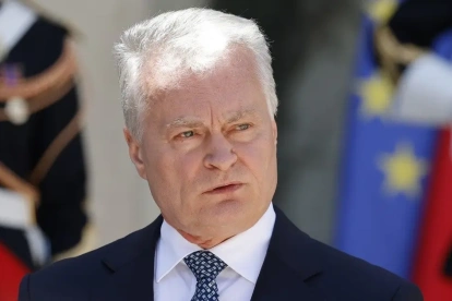 Nauseda afirma que el "régimen de Moscú es cada vez más vulnerable".