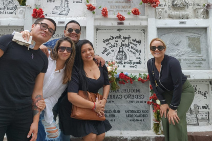 a tumba de Miguel Cedeño