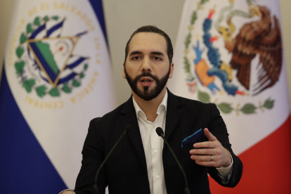El presidente de El Salvador, Nayib Bukele, en una fotografía de archivo. EFE/Rodrigo Sura