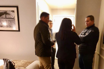 Operativo. En octubre de 2022, la Policía allanó una habitación de hotel y las oficinas del exministro Vera.