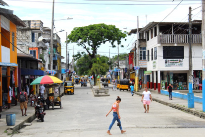 En unos sectores de Muisne reportaron ciertos daños en dependencias.