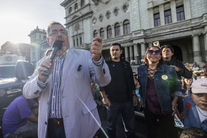 El candidato progresista Bernardo Arévalo de León, sorpresivo segundo lugar de las elecciones del pasado domingo en Guatemala,