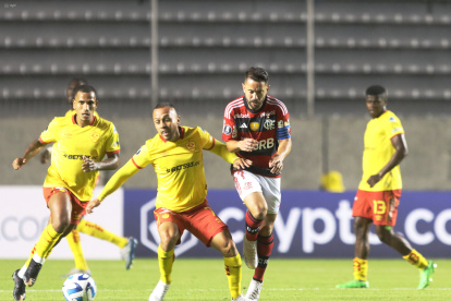 Aucas, que en la primera fecha de la fase de grupos de la Copa Libertadores se impuso por 2-1 a Flamengo, espera repetir la victoria en el estadio Maracaná.