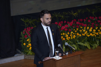 Foto de archivo del ministro de Gobierno (Interior) de Bolivia, Eduardo del Castillo.