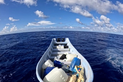 Una embarcación 15 migrantes cubanos fue interceptada.