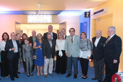 Amigos y familiares se dieron cita en la sala 1 de Supercines El Dorado.