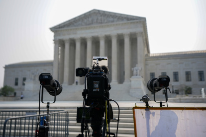 La Corte Suprema de Justicia de EE.UU., este 29 de junio de 2023.