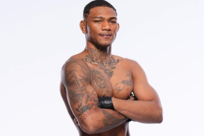 Por Ecuador. Michael Morales se encuentra en la ciudad de Las Vegas para su combate ante Max Griffin.