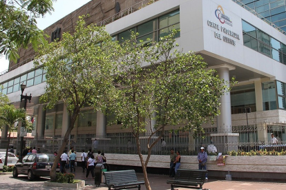 Imagen referencial del edificio de la Corte Provincial del Guayas.