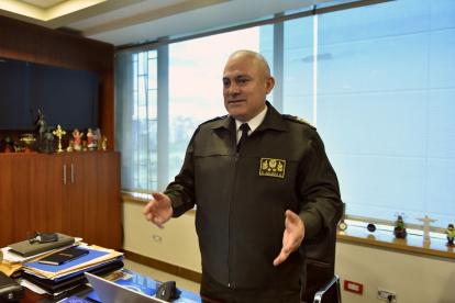 Autoridad. Fausto Salinas fue nombrado comandante de la Policía en mayo de 2022.