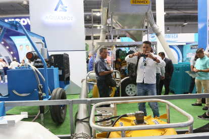 Evento.- La feria Aqua Expo realizada años anteriores.